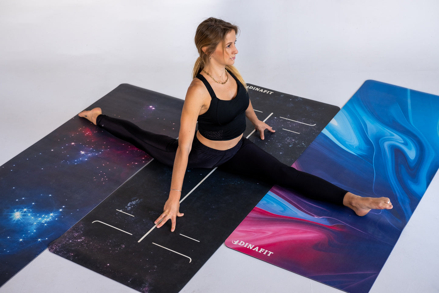 DINAFIT's Frozen Galaxy Yoga Mat